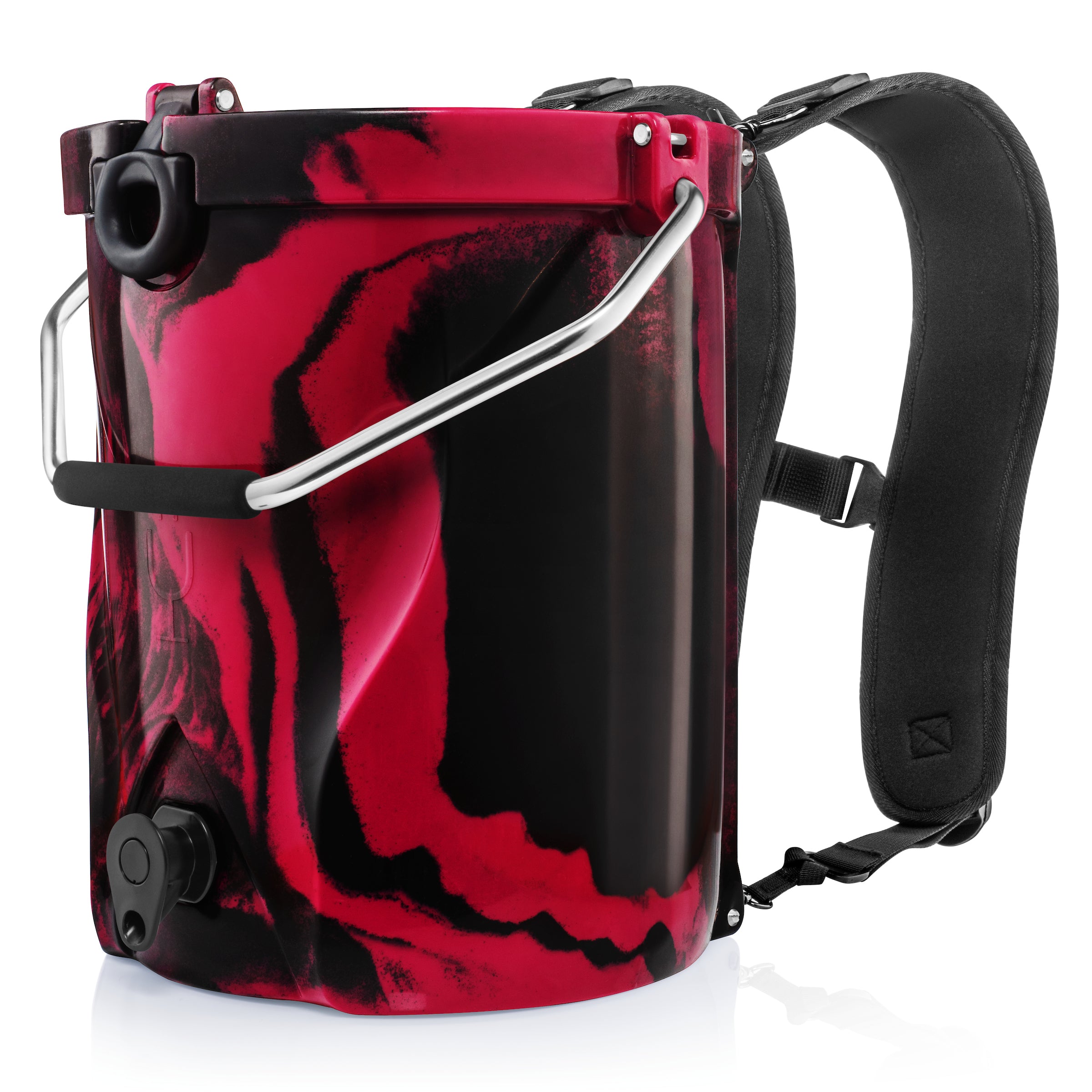 BackTap™ | Red & Black Swirl | 3gal - Image 2