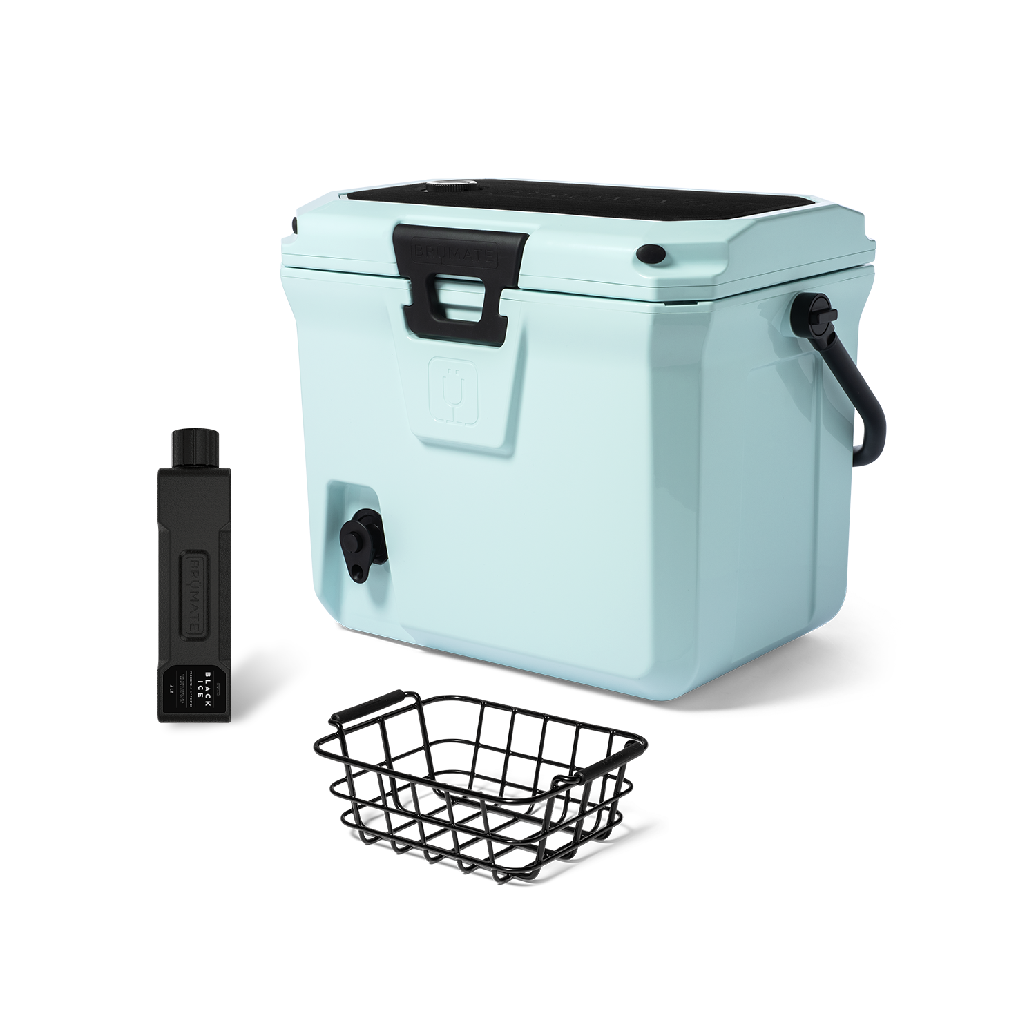 BrüTank 20-Quart Grab + Go Cooler Bundle | Blue Agave