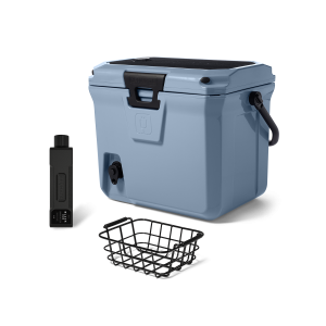 BrüTank 20-Quart Grab + Go Cooler Bundle | Denim