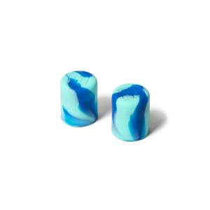 Magnetic Straw Cover | Ocean Swirl | 2-Pack