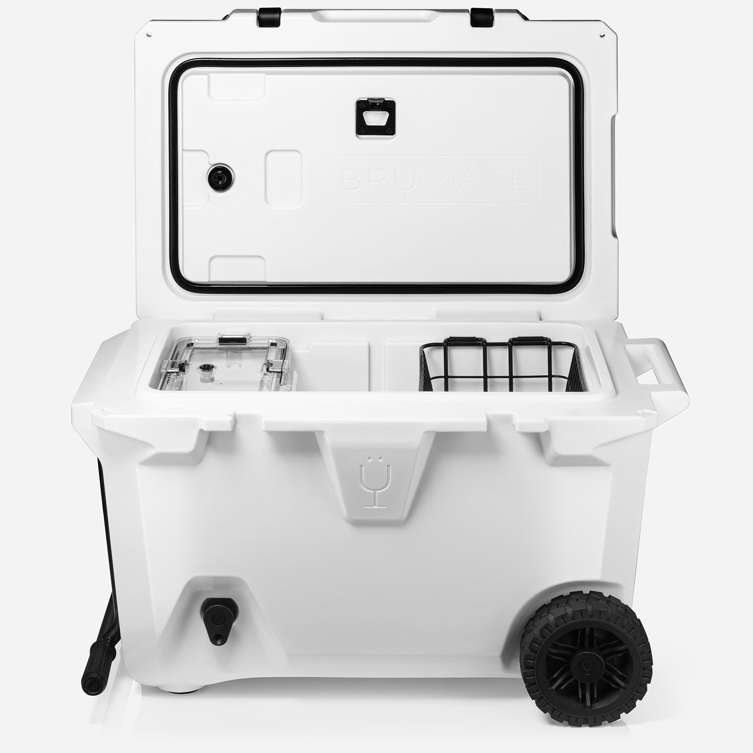 BrüTank 55-Quart Double Drink Holder Cooler Bundle | Ice White - Image 9