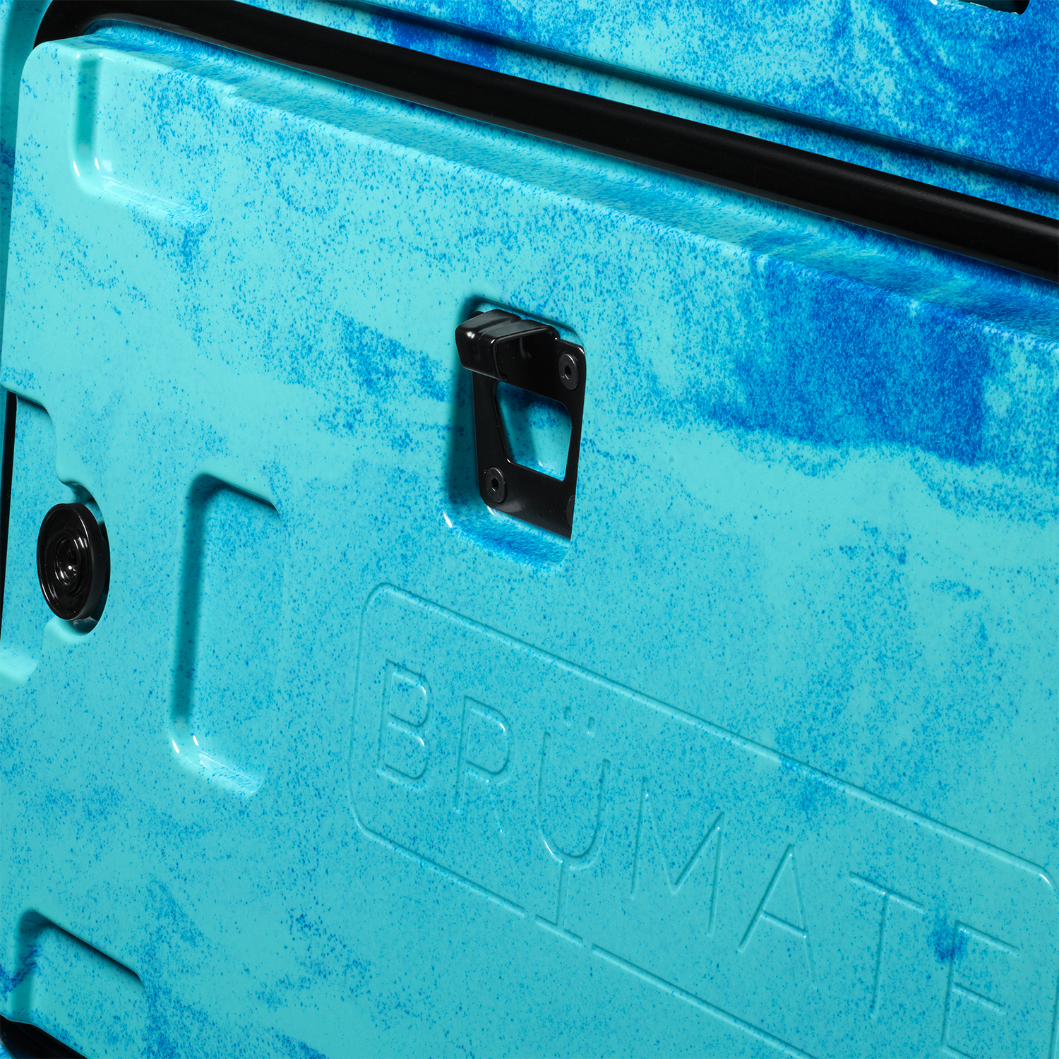 BrüTank 55-Quart Rolling Cooler | Ocean Swirl - Image 3