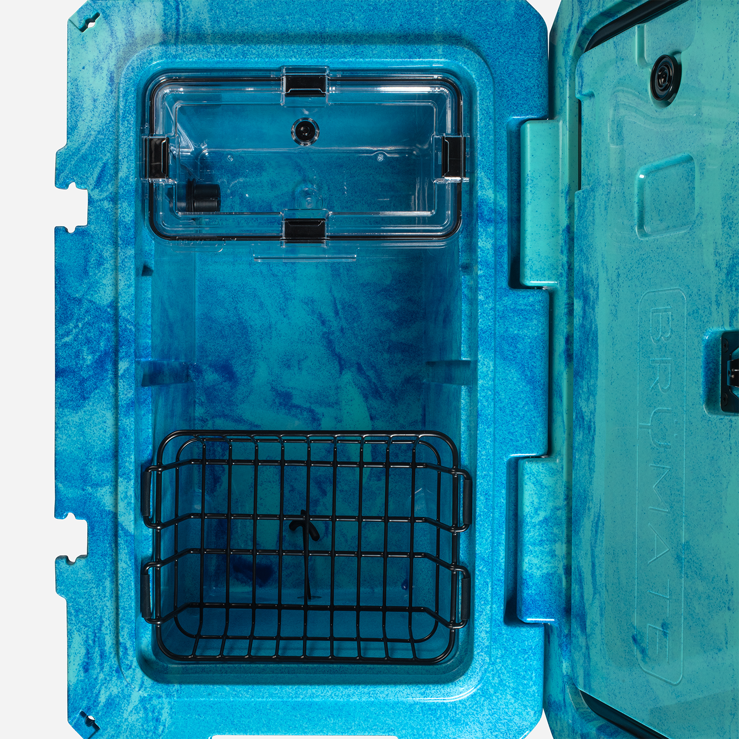 BrüTank 55-Quart Rolling Cooler | Ocean Swirl - Image 5
