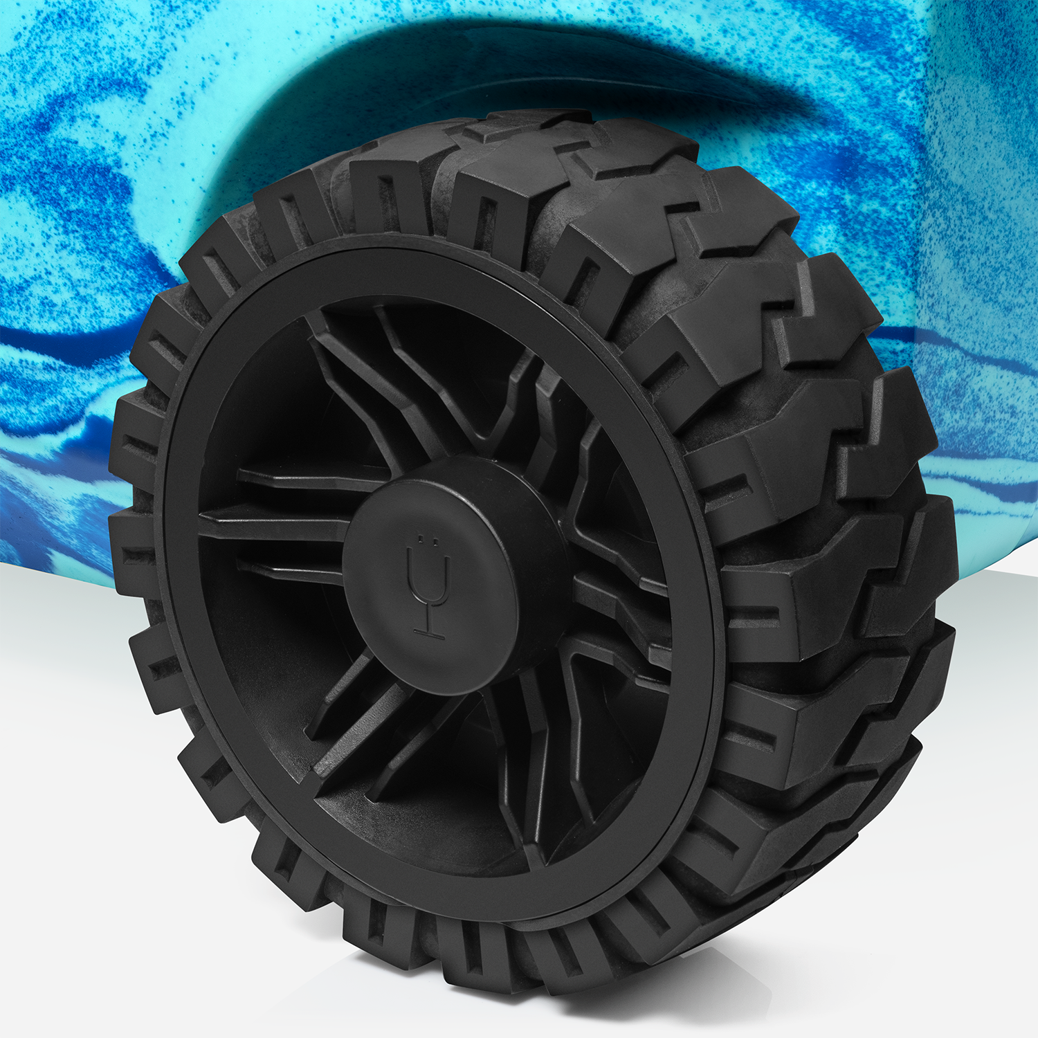 BrüTank 55-Quart Rolling Cooler | Ocean Swirl - Image 10
